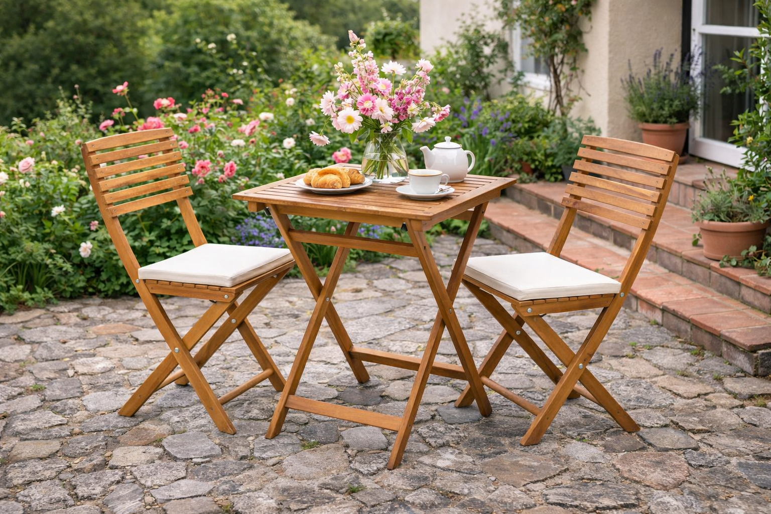 Fieldmann Alice balkonska garnitura od drveta tropske akacije