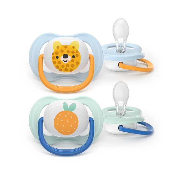 Philips Avent duda varalica Ultra Air boy collection 0-6m / 2 komada / SCF080/23