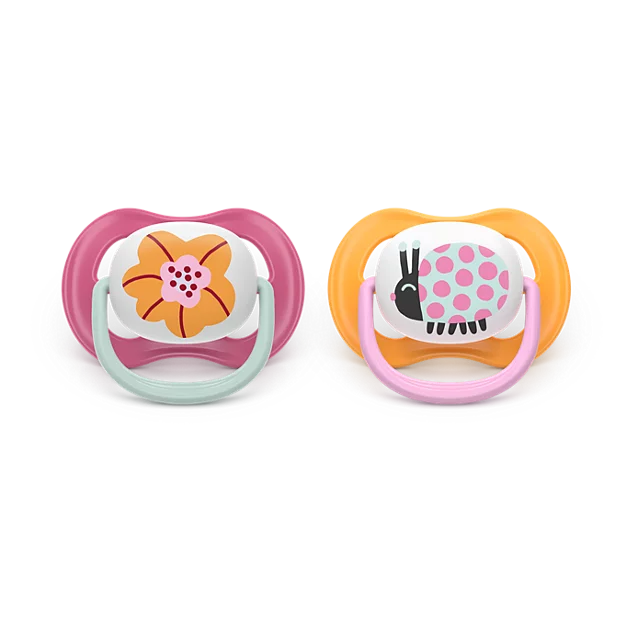 Philips Avent duda varalica Ultra Air girl collection 6-18m / 2 komada / SCF080/27 – prikaz 3