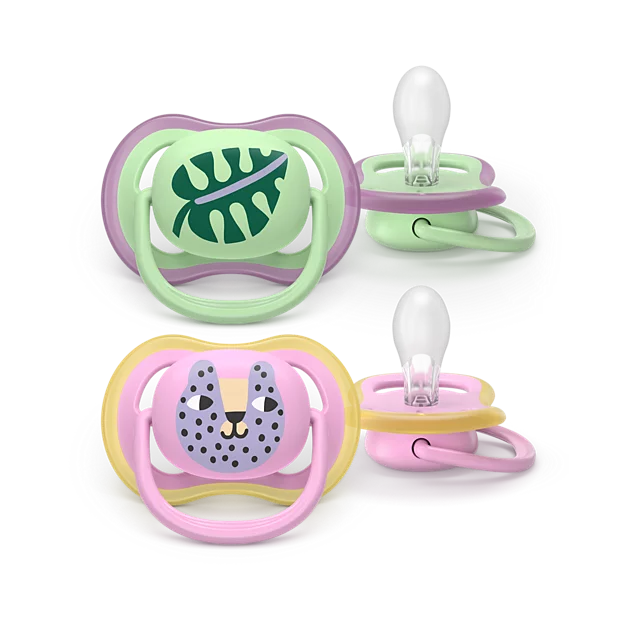 Philips Avent duda varalica air girl 6-18m / 2 komada / SCF087/13