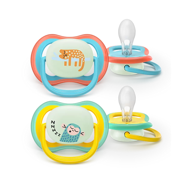 Philips Avent duda varalica Ultra Air night neutral 18m+ / 2 komada / SCF376/32