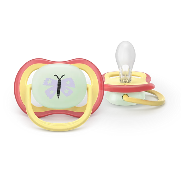 Philips Avent duda varalica Ultra Air night girl 0-6m / 2 komada / SCF376/25 – prikaz 2