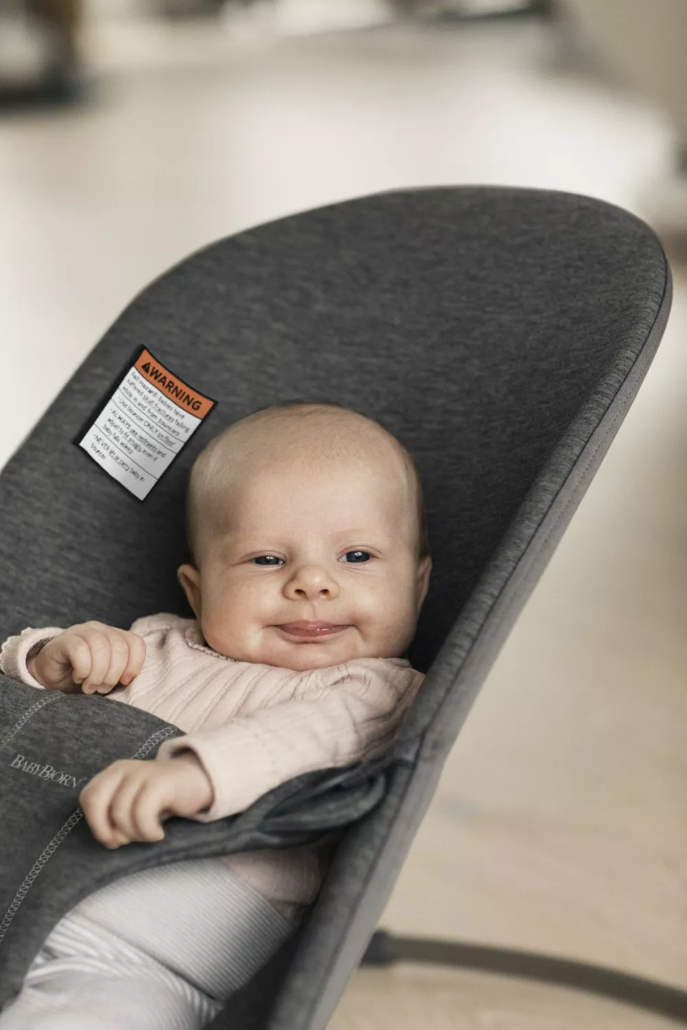 BabyBjörn Bouncer 3D Jersey plava – prikaz 2