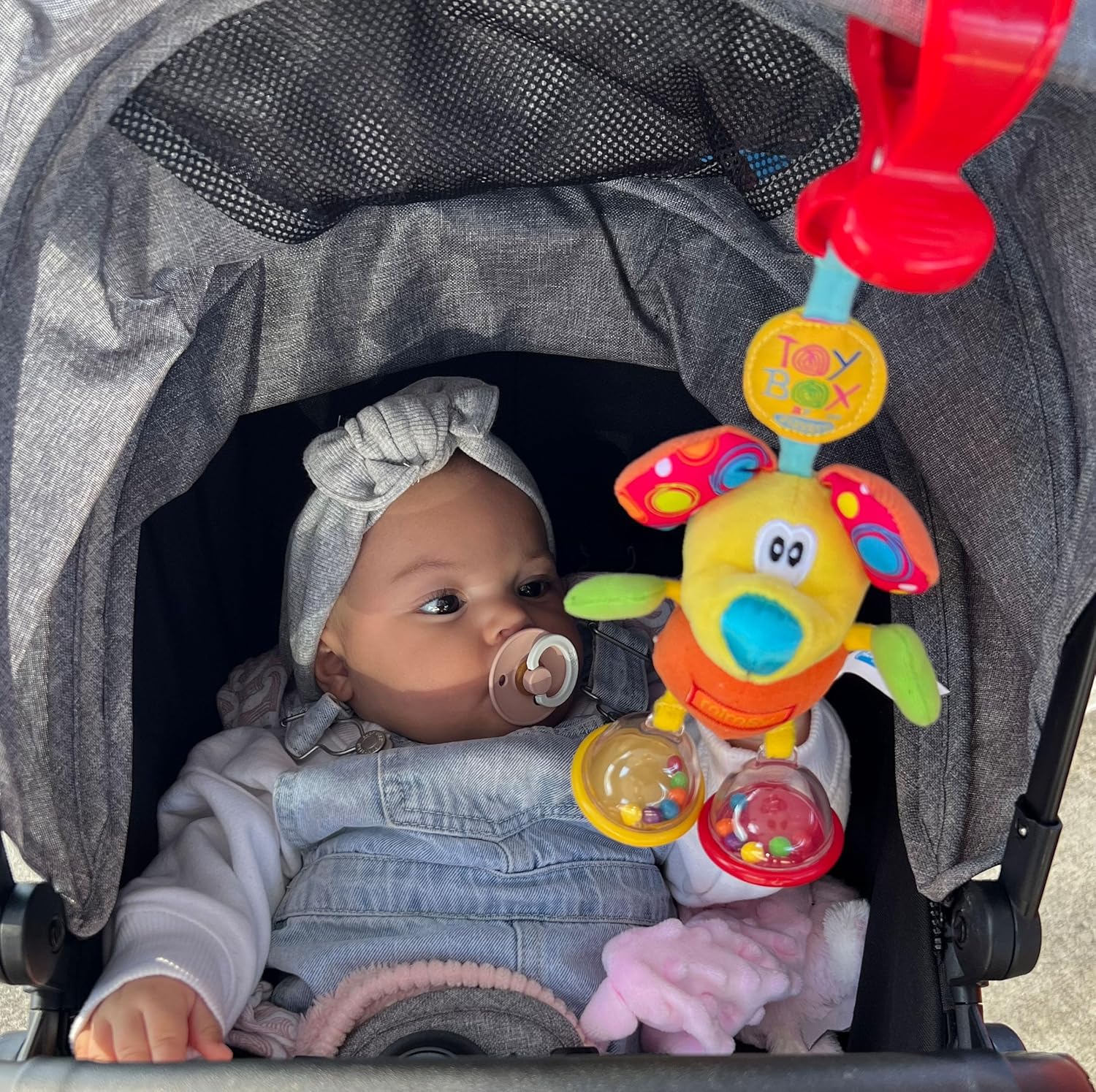 Playgro plišana igračka Mišić Dingly Dangly – prikaz 5
