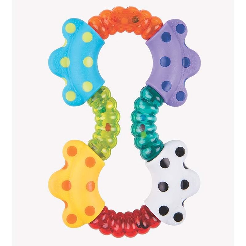 Playgro savitljiva zvečka / glodalica Click & Twist