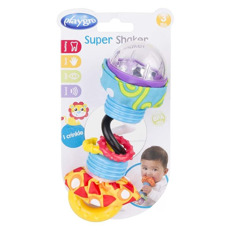 Playgro FIRST super zvečka / glodalica 3m+ – prikaz 3