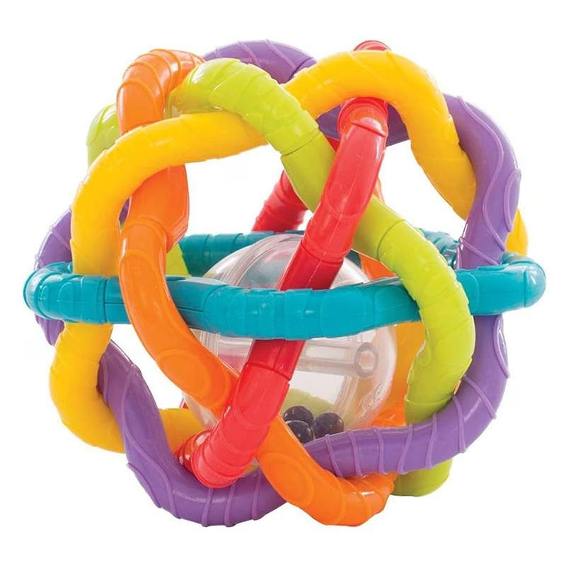 Playgro zvečka sa lopticom Bendy Ball 6m+