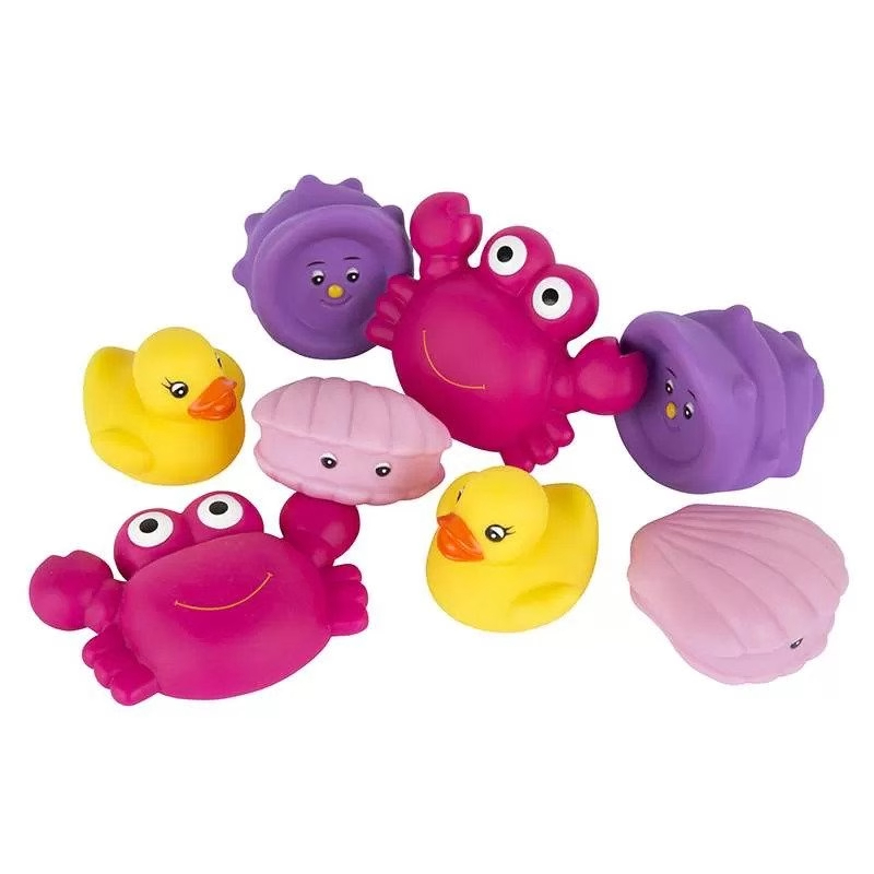 Playgro Prijatelji za kupanje, set za plažu i vodu