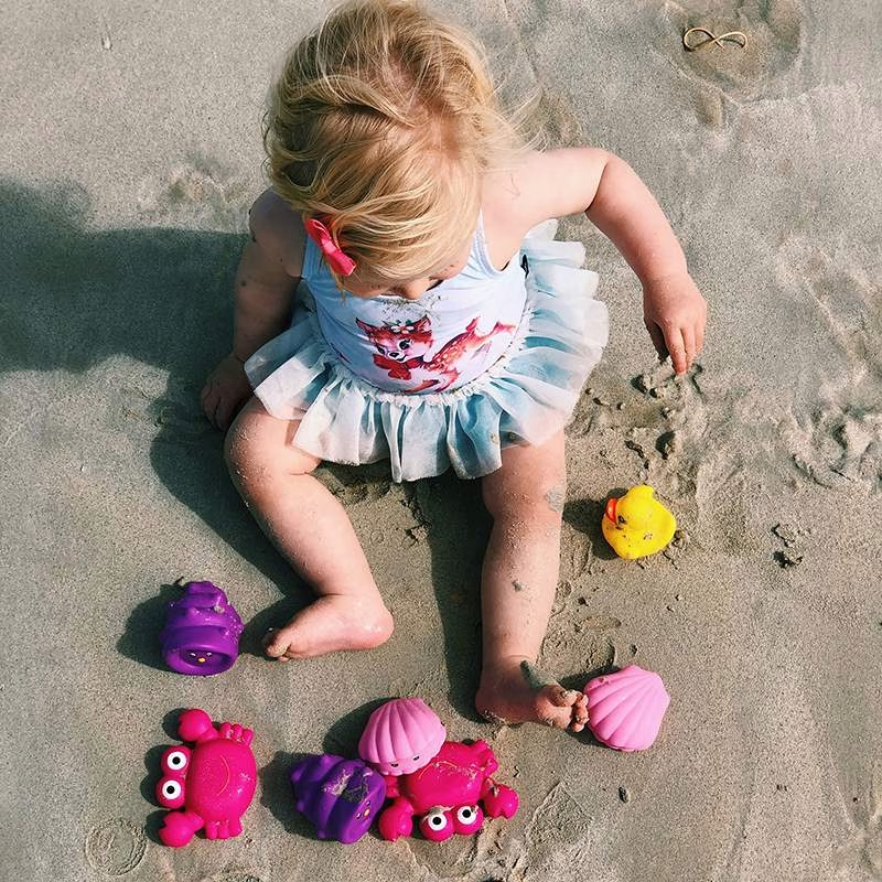 Playgro Prijatelji za kupanje, set za plažu i vodu – prikaz 2