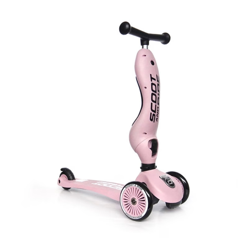 Scoot & Ride Highwaykick 1 dječiji romobil 2u1, Rose – prikaz 2