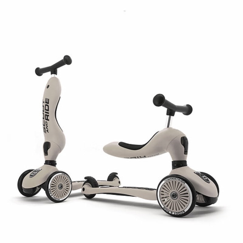Scoot & Ride Highwaykick 1 dječiji romobil 2u1, Ash
