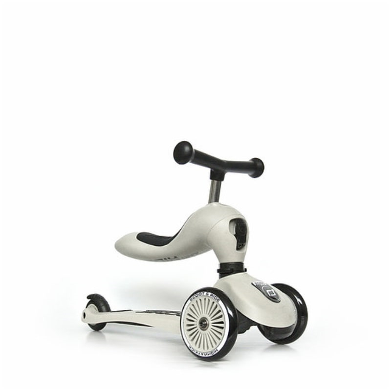Scoot & Ride Highwaykick 1 dječiji romobil 2u1, Ash – prikaz 3