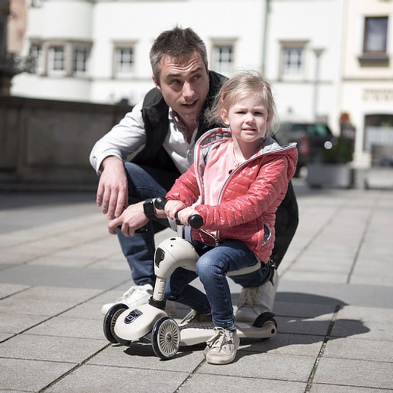 Scoot & Ride Highwaykick 1 dječiji romobil 2u1, Ash – prikaz 5