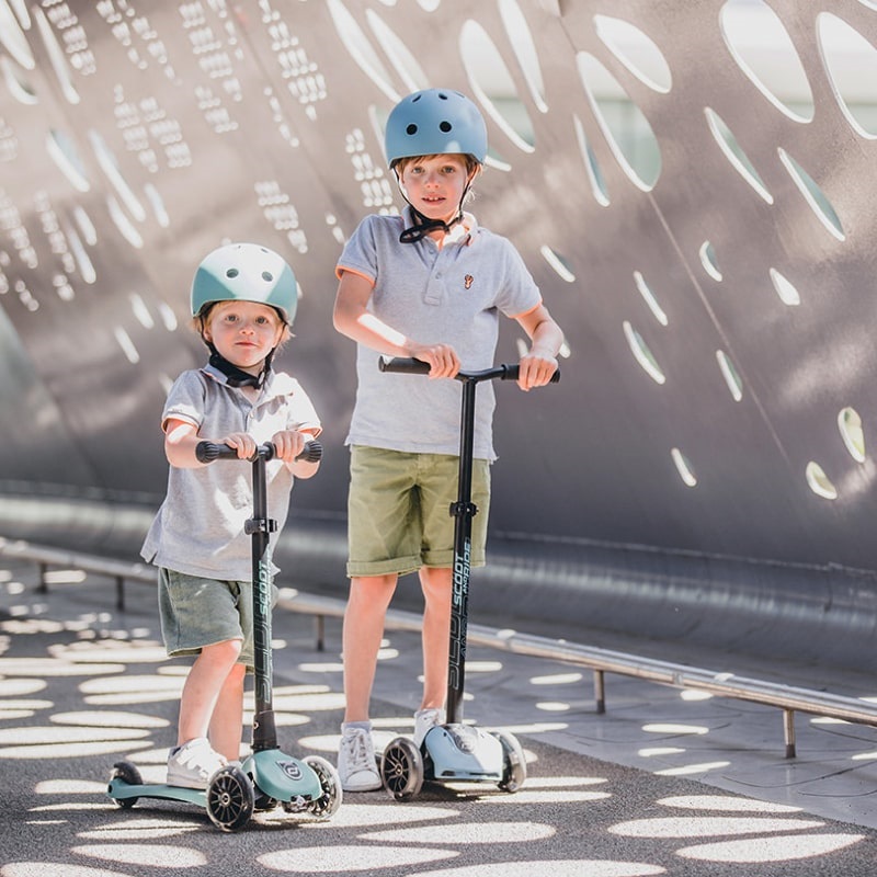 Scoot & Ride Highwaykick 5 LED dječiji romobil, Ash – prikaz 3