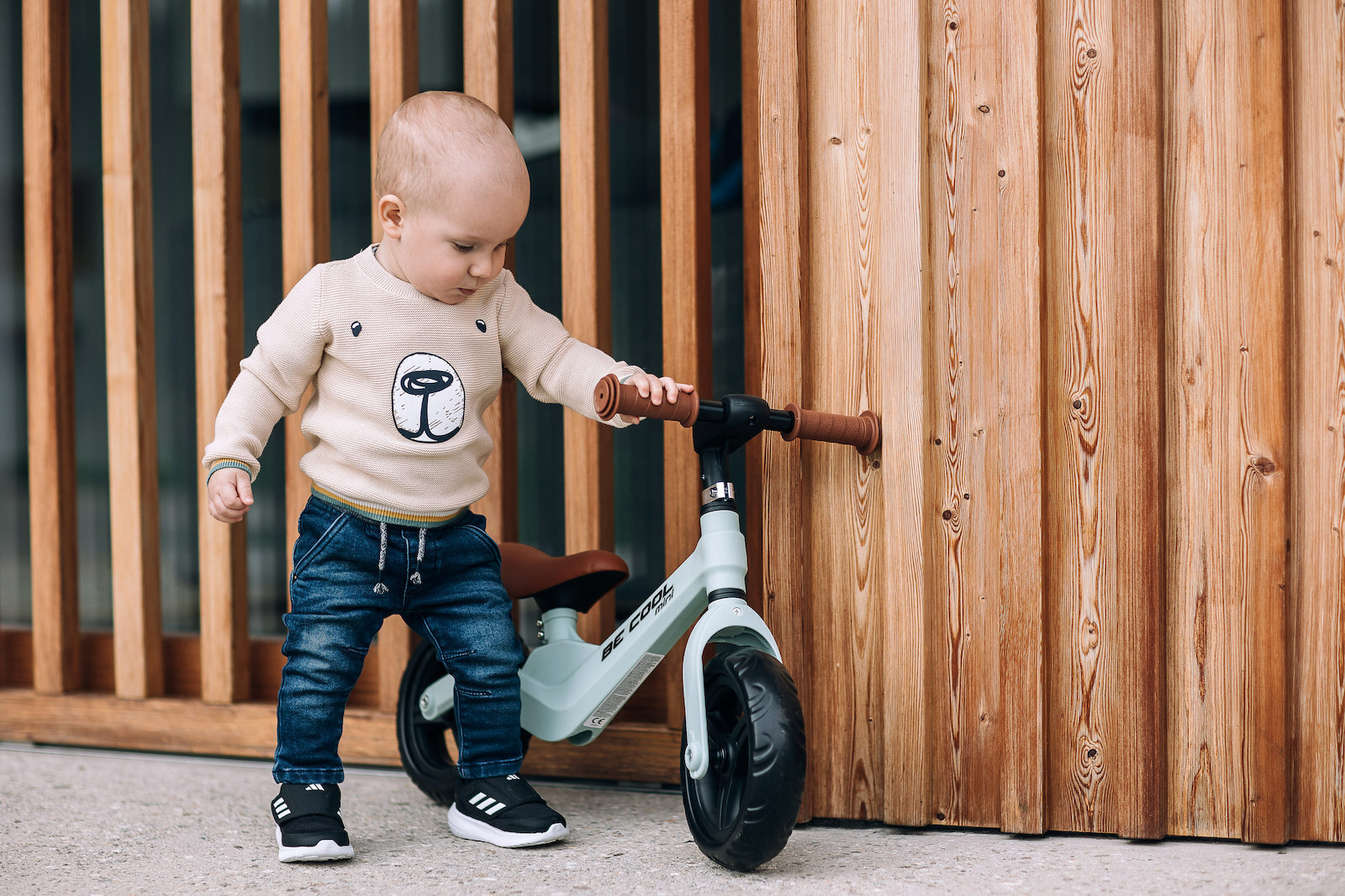 Free2Move Be Cool Mini dječiji balans bicikl, plava – prikaz 3