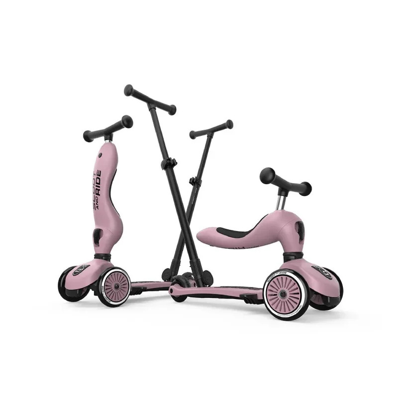 Scoot & Ride Highwaykick 1 Push and Go dječiji romobil 2u1, Wildberry