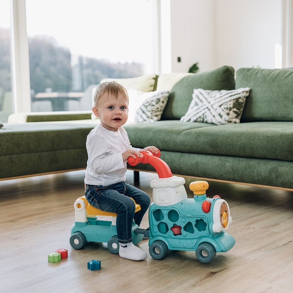 Free2Move Magični voz 5u1 guralica, zelena – prikaz 5