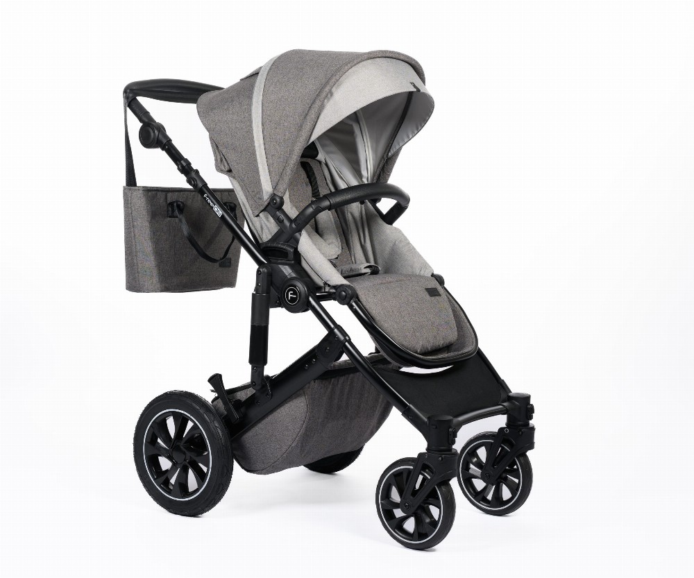 FreeON Trio Comfort modularna dječija kolica 3 u 1, siva – prikaz 3
