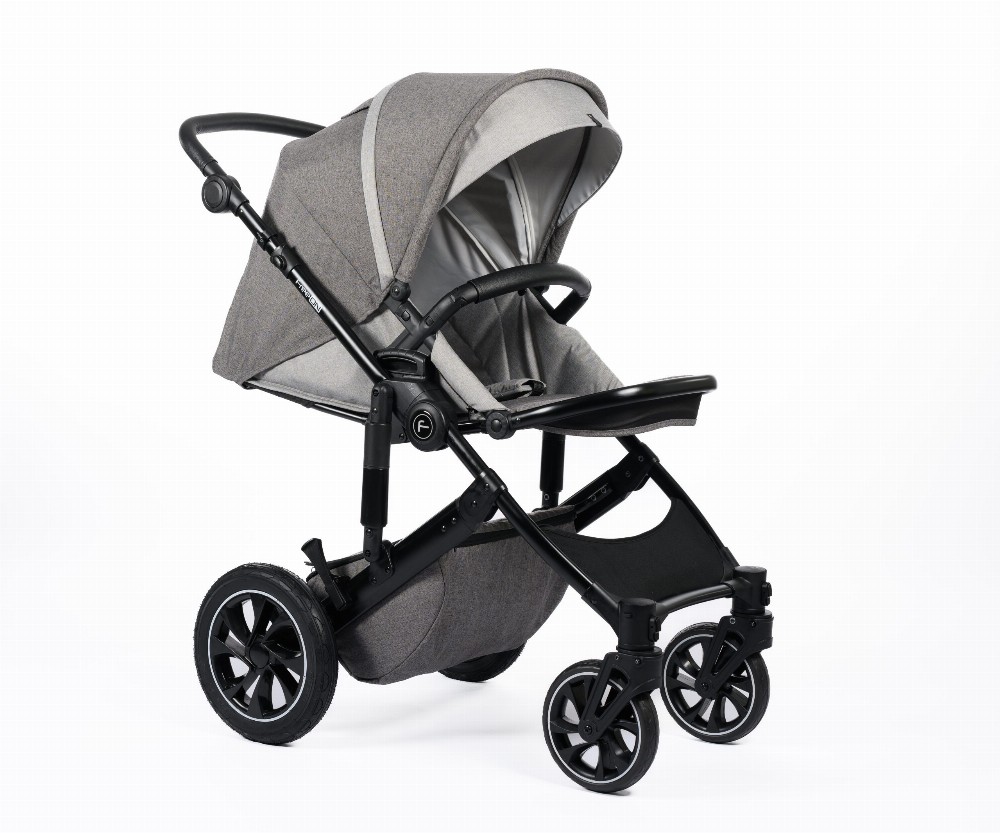 FreeON Trio Comfort modularna dječija kolica 3 u 1, siva – prikaz 4