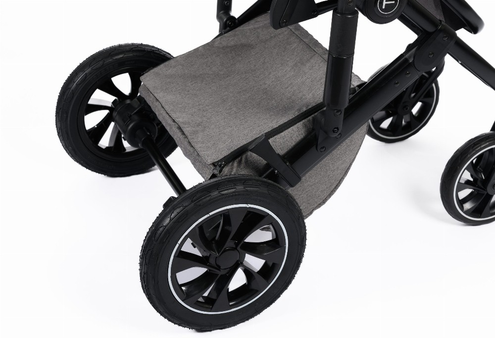 FreeON Trio Comfort modularna dječija kolica 3 u 1, siva – prikaz 5