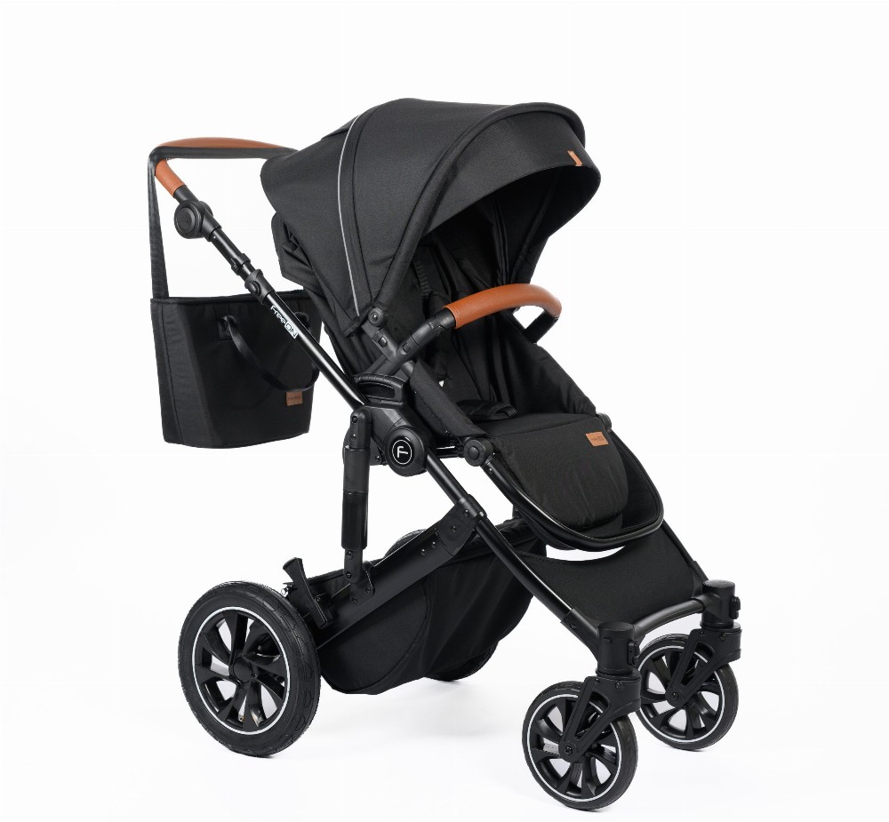 FreeON Trio Comfort modularna dječija kolica 3 u 1, crna – prikaz 2