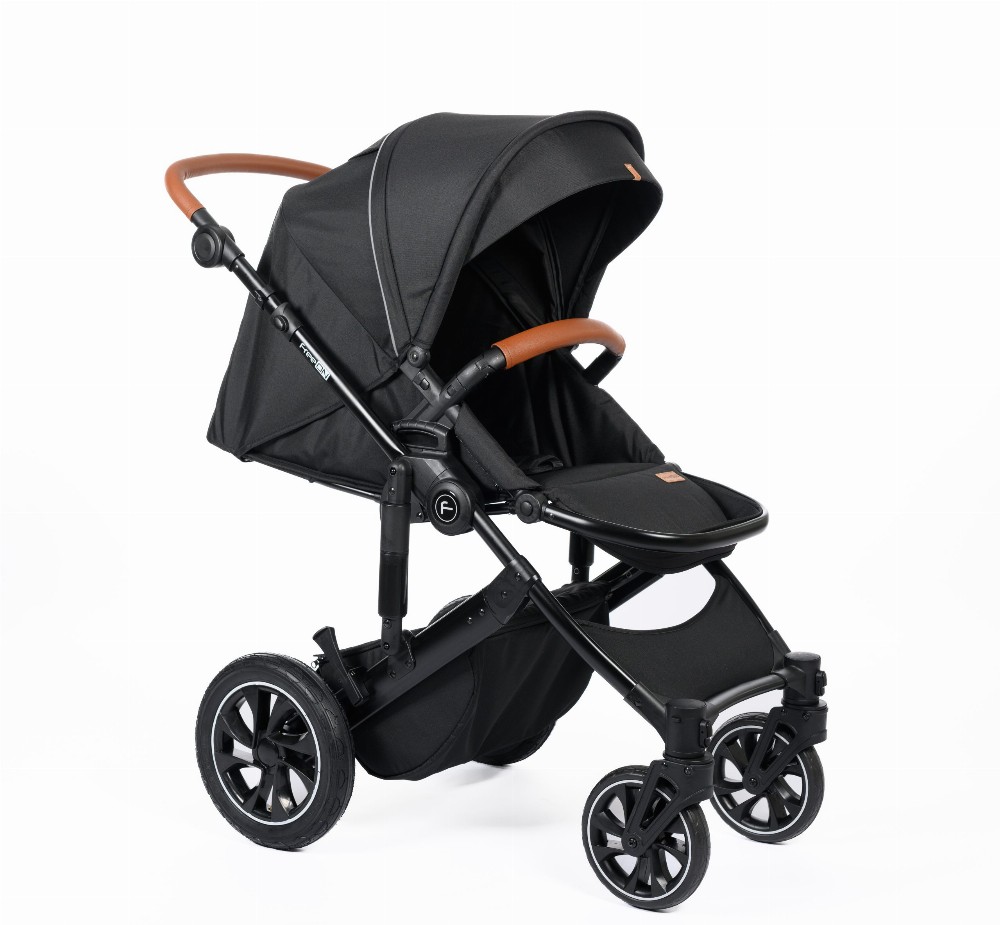 FreeON Trio Comfort modularna dječija kolica 3 u 1, crna – prikaz 4