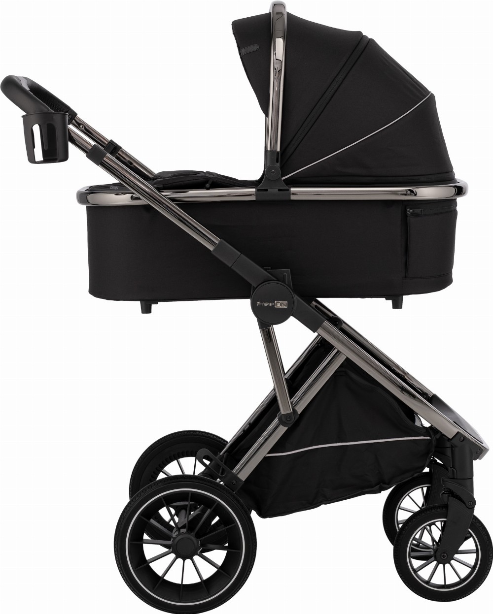 FreeON Allegro modularna dječija kolica 3 u 1, crna