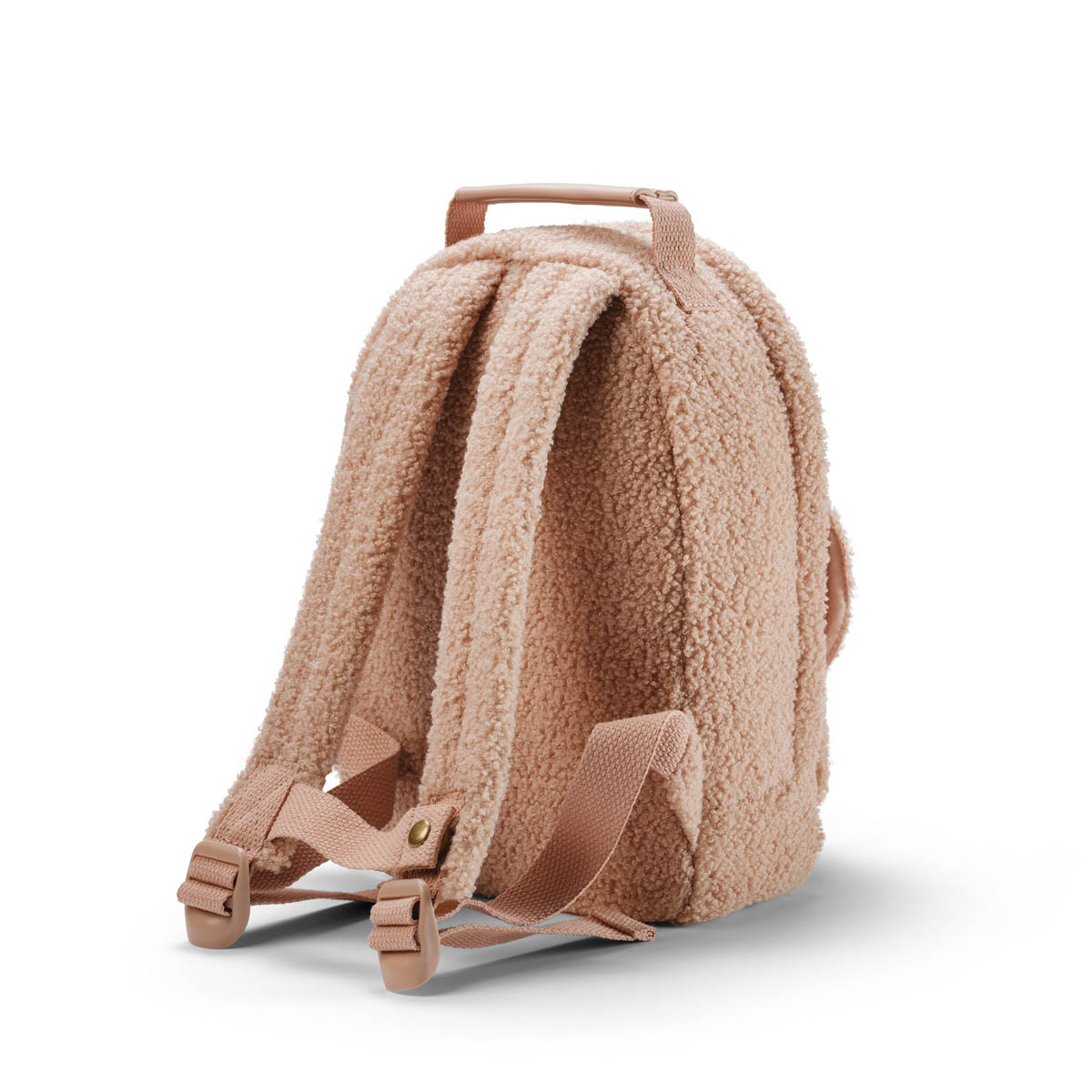 Elodie Mini ruksak – Pink Bouclé