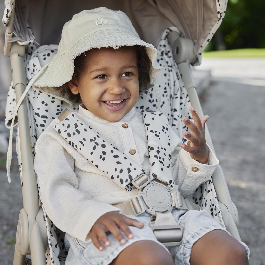 Elodie Šeširić Bucket Hat sa UV zaštitom 1–2 god – Gelato Green