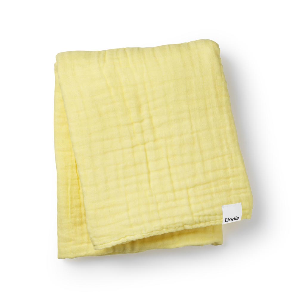 Elodie Višeslojna muslin dekica Sunny Day Yellow – 120X120