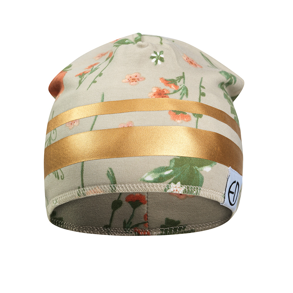 Elodie Zimska kapa 0–6m – Meadow Blossom