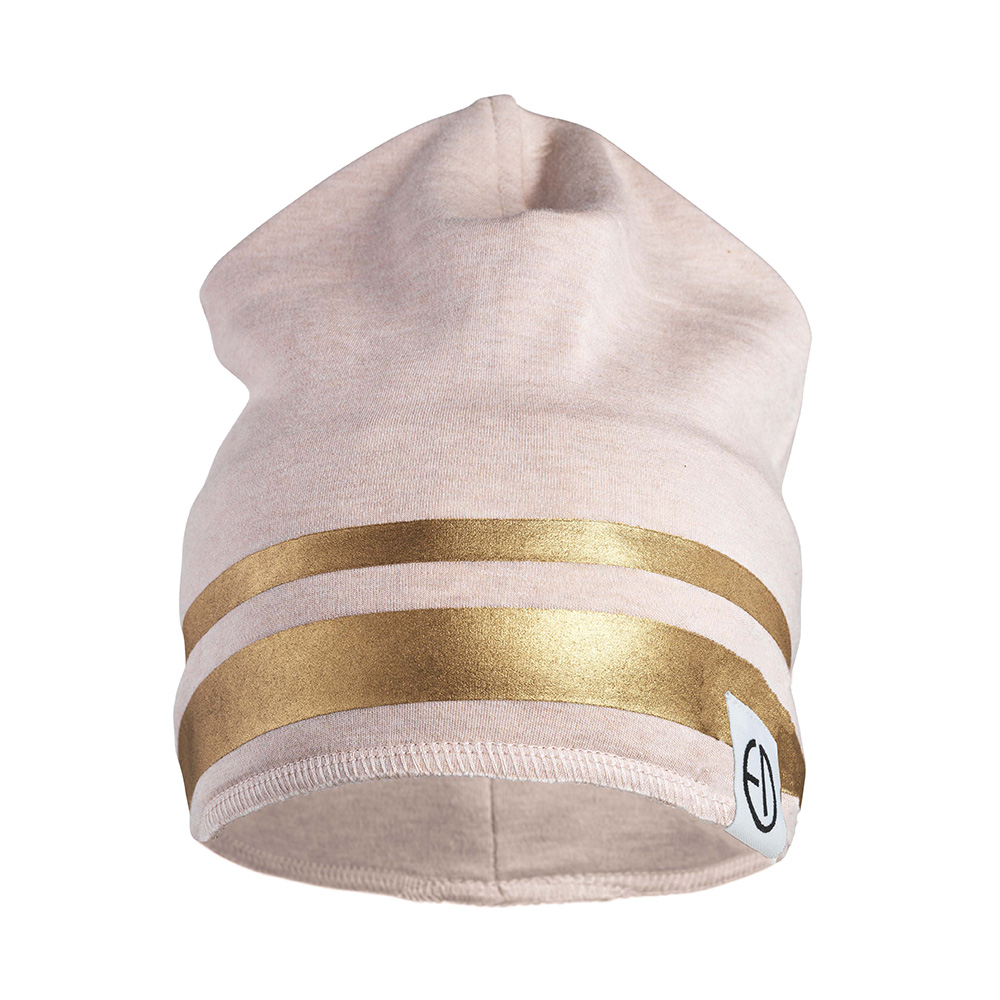 Elodie Zimska kapa 0–6m – Powder Pink