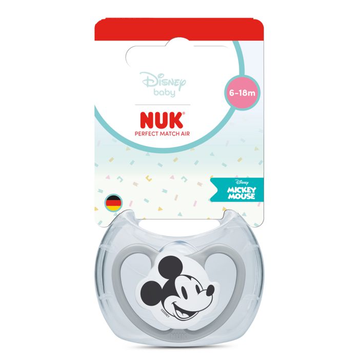 NUK Perfect Match Air duda Disney Mickey glava 18-36m – detalj 3