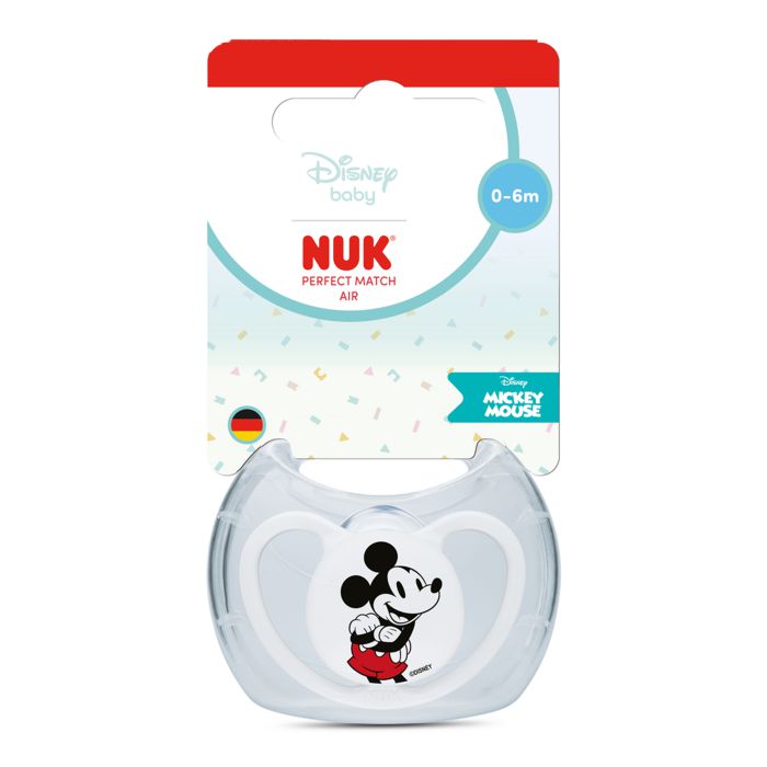 NUK Perfect Match Air duda Disney Mickey 0-6m – detalj 2