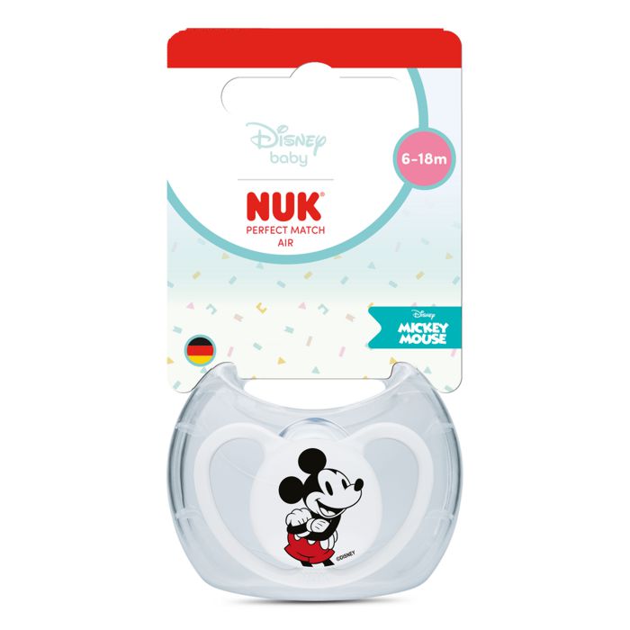 NUK Perfect Match Air duda Disney Mickey 0-6m – detalj 3