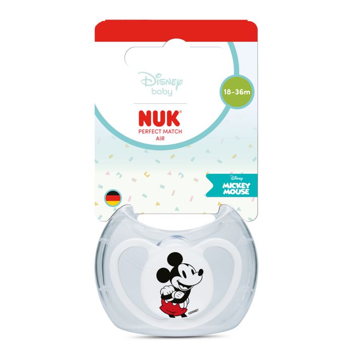 NUK Perfect Match Air duda Disney Mickey 0-6m – detalj 4