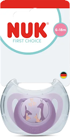 NUK First Choice Night duda 6-18m, zelena – detalj 2