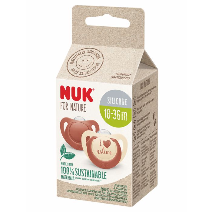 NUK For Nature duda 18-36m, 2 kom, crvena – detalj 2