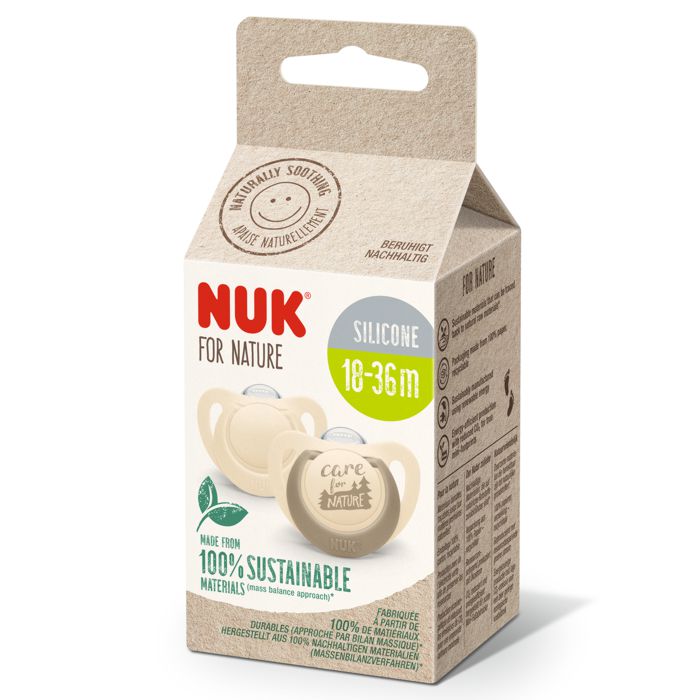 NUK For Nature duda 18-36m, 2 kom, bijela – detalj 2