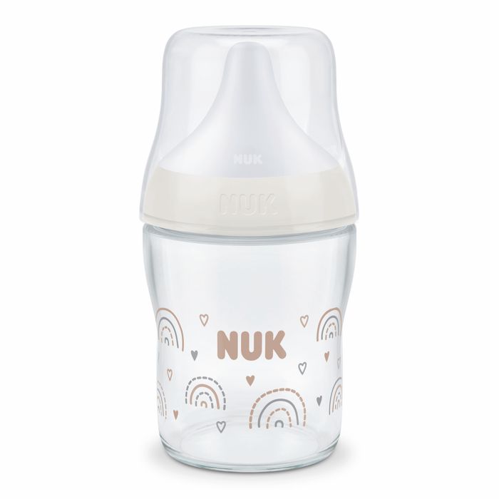 NUK Perfect Match staklena bočica 120 ml 0m+, duga