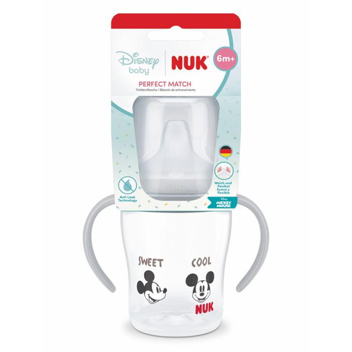 NUK Perfect Match bočica za samostalno pijenje Mickey Mouse 150 ml 6m+ – detalj 2
