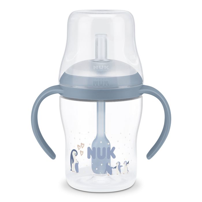 NUK Perfect Match bočica sa slamkom 150 ml, plava