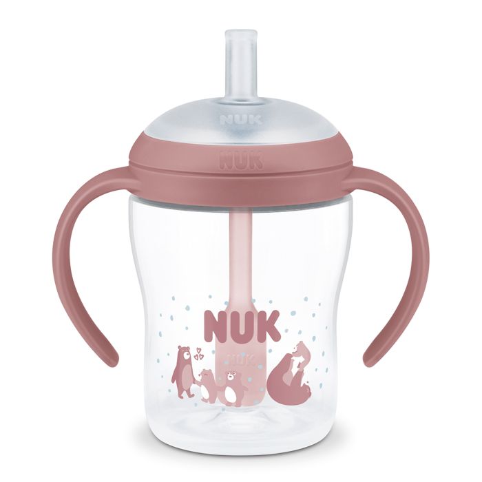 NUK Perfect Match bočica sa slamkom 150 ml, roza – detalj 2