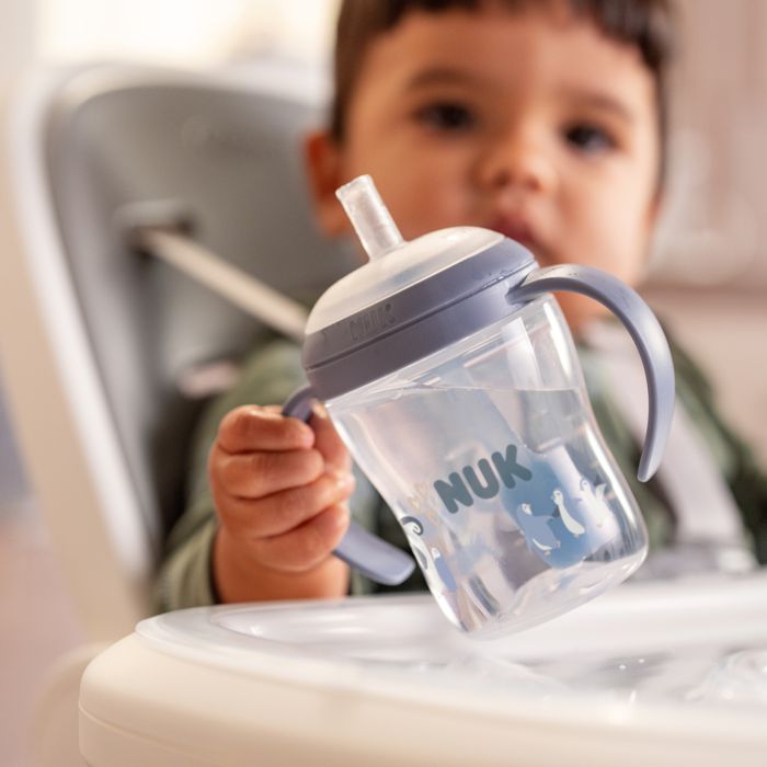 NUK Perfect Match bočica sa slamkom 150 ml, roza – detalj 4