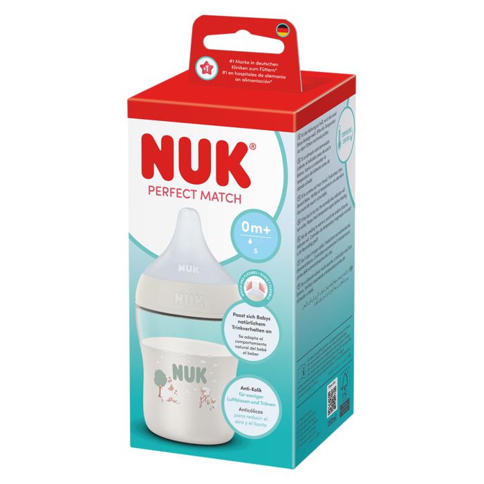 NUK Perfect Match bočica 150 ml 0m+, bijela – detalj 3