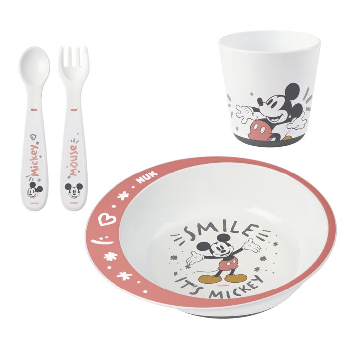 NUK Disney Mickey Mouse set za jelo 9m+