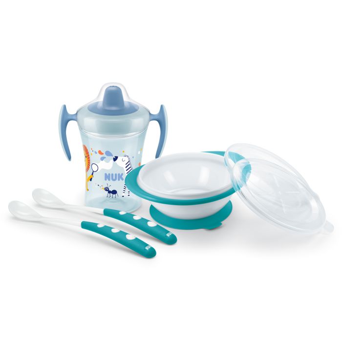 NUK set za samostalno hranjenje 6m+, dječak