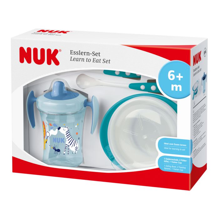 NUK set za samostalno hranjenje 6m+, dječak – detalj 2