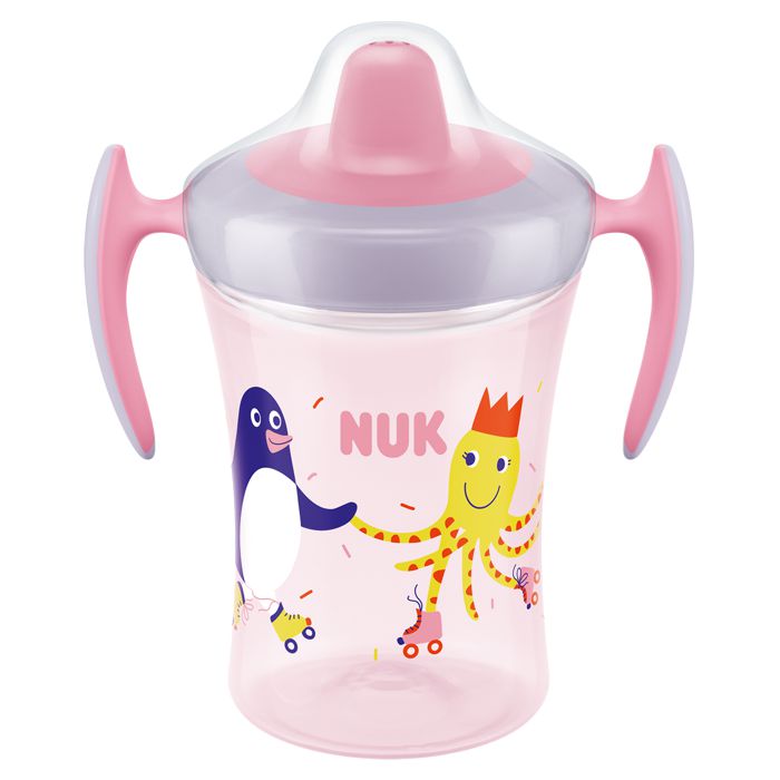 NUK Evolution Trainer Cup 6m+, roza