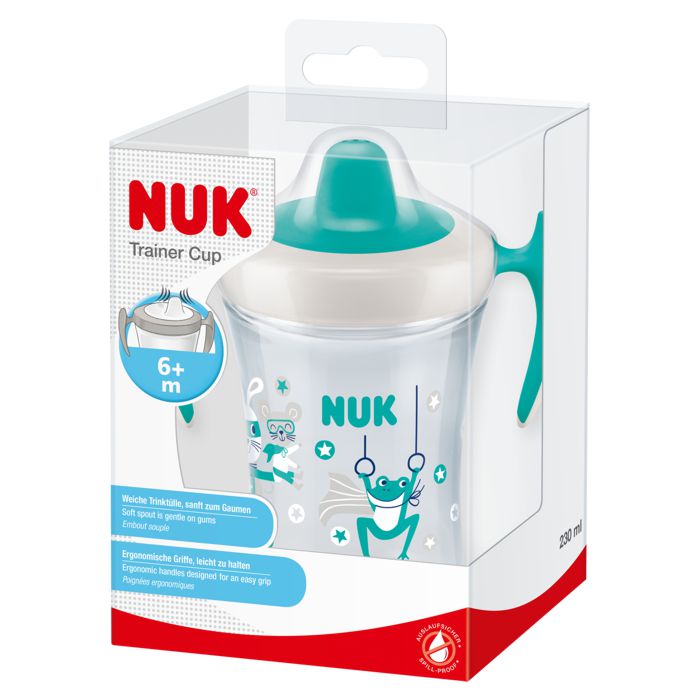 NUK Evolution Trainer Cup 6m+, zelena – detalj 2